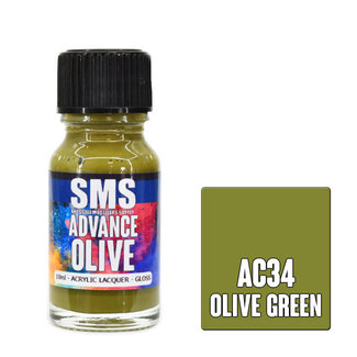 SMS PAINTS SMS Advance OLIVE 10ml