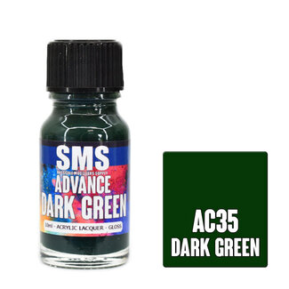 SMS PAINTS SMS Advance DARK GREEN 10ml
