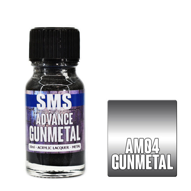 SMS Advance Metallic GUNMETAL 10ml