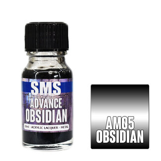 SMS PAINTS SMS Advance Metallic OBSIDIAN 10ml
