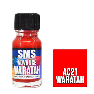 SMS PAINTS SMS Advance WARATAH 10ml