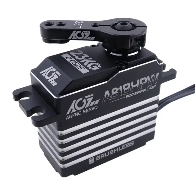 AGF 23KG 0.052sec Super Speed Waterproof Programmable Brushless RC Servo(A81BHPW)