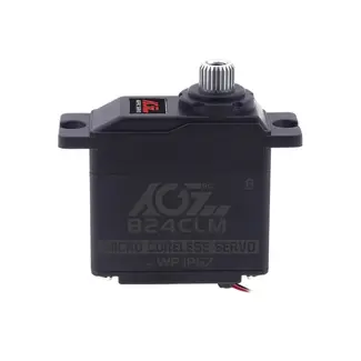 AGF SERVO AGFRC B24CLM 6KG 0.08Sec Titanium Gear High Speed Coreless Mini Wing 22g Micro Digital Waterproof Servo For 1/16E-Revo Slash 4WD
