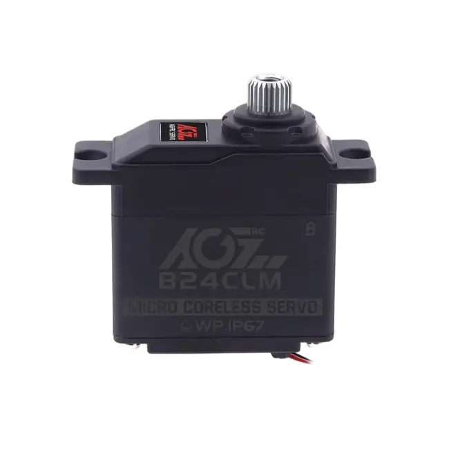 AGFRC B24CLM 6KG 0.08Sec Titanium Gear High Speed Coreless Mini Wing 22g Micro Digital Waterproof Servo For 1/16E-Revo Slash 4WD