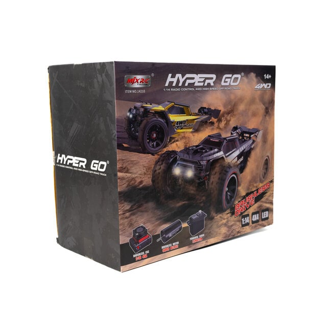 MJX 1/14 Hyper Go 4WD High-speed Off-road Brushless RC Truggy [14210]