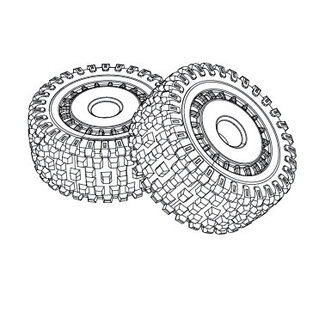 MJX MJX Buggy tyres [16300C]