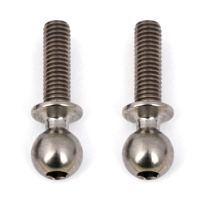 TEAM ASSOCIATED FT Heavy-duty Ti Ballstuds, 10 mm, long neck