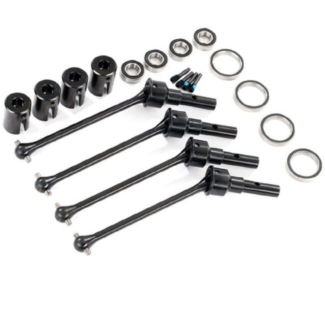 TRAXXAS DRIVESHAFTS STEEL CONSTANT-VELOCITY (ASSEM) F OR R (4)