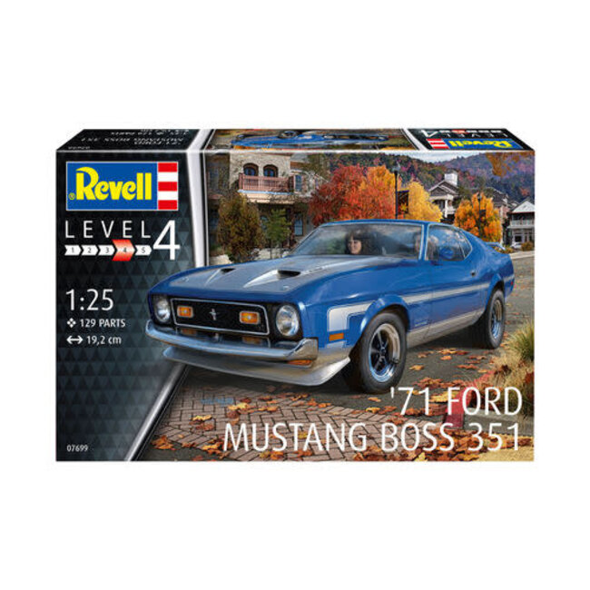 REVELL 1/25 '71 MUSTANG BOSS 351