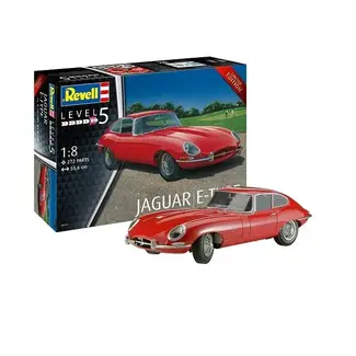 REVELL REVELL JAGUAR E-TYPE 1/8