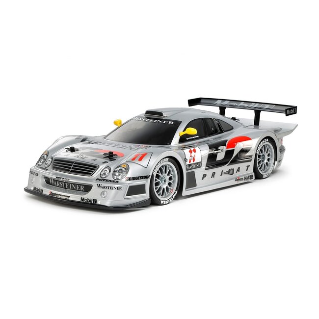 TAMIYA Rc 1997 Mercedes-Benz Clk-Gtr Tc-01 KIT 1:10 Scale ,TC-01 Shaft Driven 4WD Chassis 58681 requires radio servo speed controller battery charger and paint