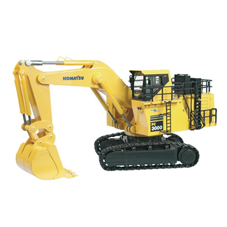 Miniature Construction World - Komatsu PC3000 Face Shovel model