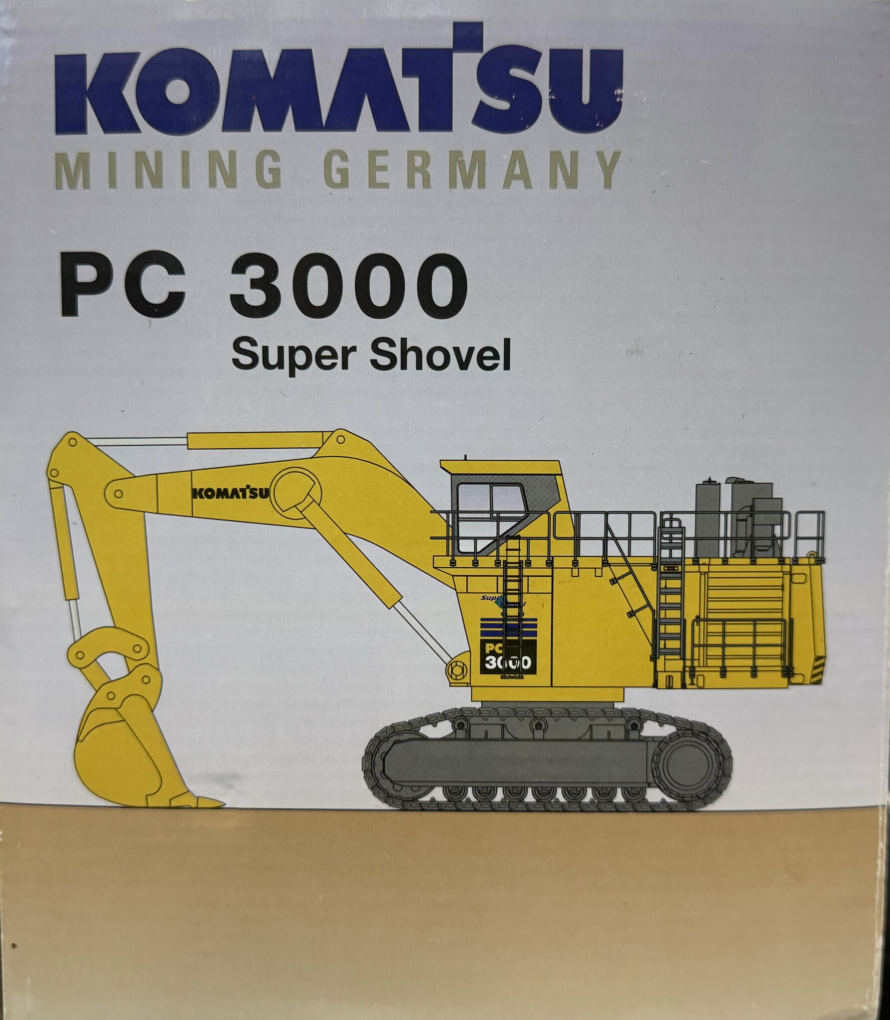 KOMAT'SU PC3000 Super Shovel模型(KOMATSU PC 3000 SUPER KOMAT'SU PC3000 Super Shovel模型(KOMATSU PC 3000 SUPER