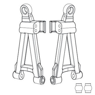 MJX MJX Front Lower Suspension Arms [16220]