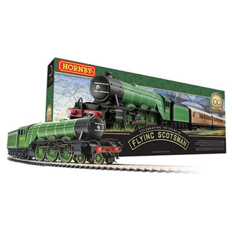 HORNBY HORNBY THE FLYING SCOTSMAN SET 00 GAUGE 100TH ANIVERSARY EDITION ( AUSTRALIAN  POWER SUPPLY )