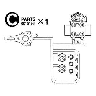 TAMIYA TAMIYA C BARTS FOR BB-01