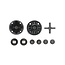 Tamiya RC TB-04 Gear Differential Unit Bevel Gear Set SP.1549 SP-1549 #51549  [51549]