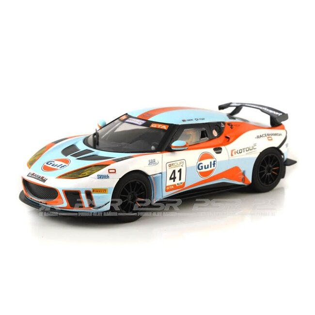 SCALEXTRIC LOTUS EVORA GULF EDITION SLOT CAR