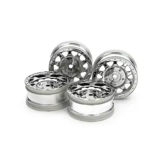 TAMIYA VINTAGE TAMIYA BBX CHROME WHEEL 26 +2 X4