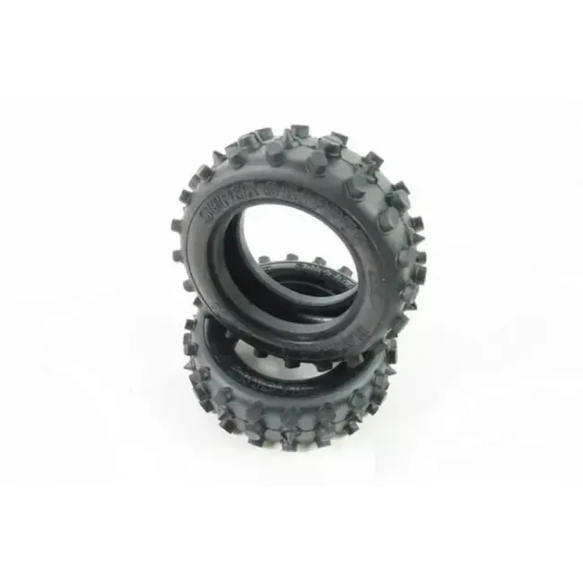 Tamiya Hotshot 2.2" Rubber Front Tyres 2Pcs