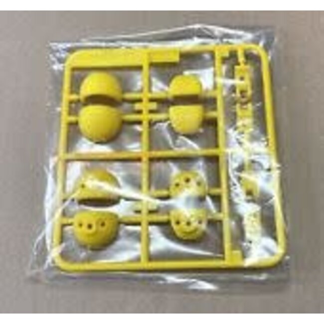 TAMIYA R PARTS YELLOW SPOTLIGHT HOUSINGS X1