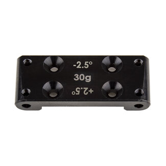 TEAM ASSOCIATED TEAM ASSOCIATED RC10B6 FT Bulkhead, 25 deg, 30 deg, steel