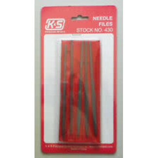 K&S K&S 430 NEEDLE FILES ASST (1 PIECE)