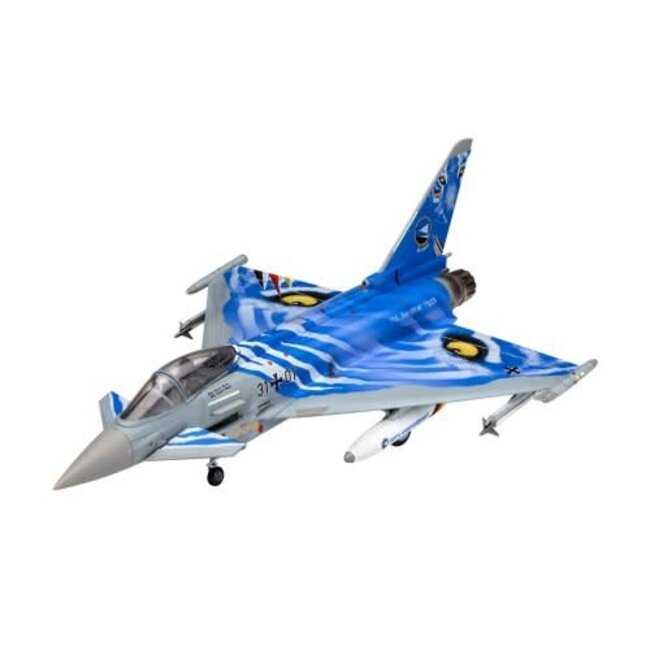 Revell 63818 1/72 Model Set Eurofighter Typhoon Baverian Tiger Plastic Model Kit