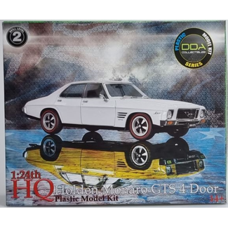 DDA COLLECTABLES DDA 1:24 HQ PLASTIC KIT HOLDEN GTS MONARO 4 DOOR  SEALED BODY OPENING BODY W/ENGINE