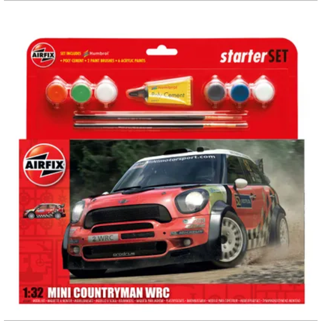 AIRFIX  A55304 Large Starter Set - MINI Countryman WRC