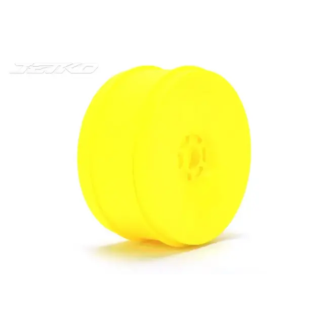 Jetko 1/8 Buggy Yellow Dish Rims 4Pcs
