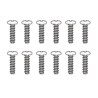 MJX MJX Round Head Flat Tail Screws (12Pcs)