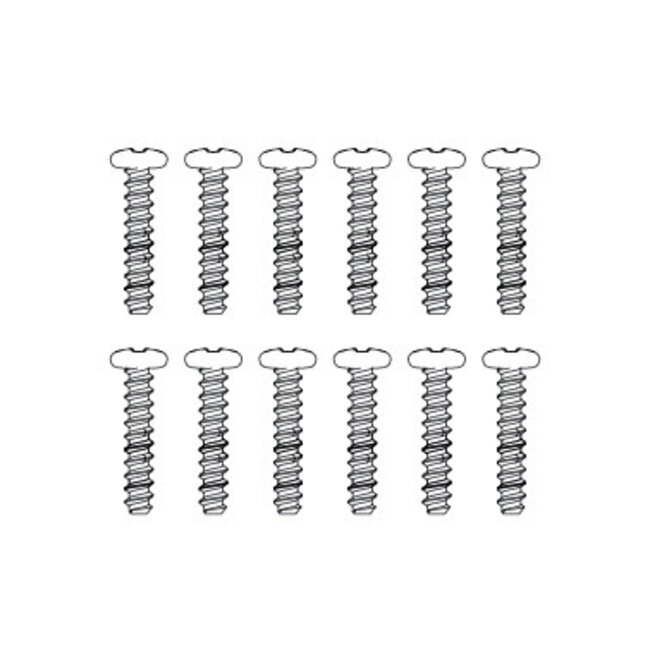 MJX Round Head Screws (12pcs) [M23104]