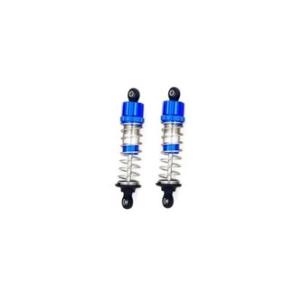 MJX MJX Oil Filled Metal Shock Set FRONT  (Blue) [16510]