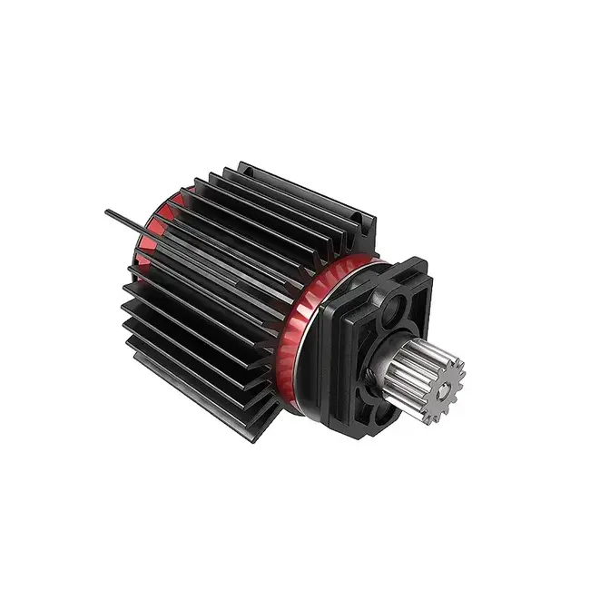 MJX B284B BRUSHLESS MOTOR 1/16 WITH HEAT SINK, MOUNT AND PINION