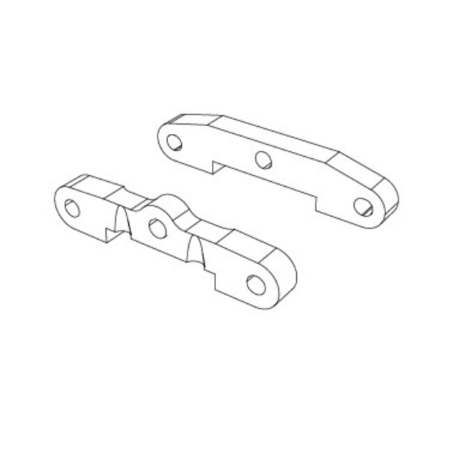 MJX Truggy FRONT AND REAR Lower Arm Brace [M1640]