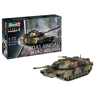 REVELL REVELL M1A1 AIM(SA)/ M1A2 ABRAMS ( DISCONTINUED )