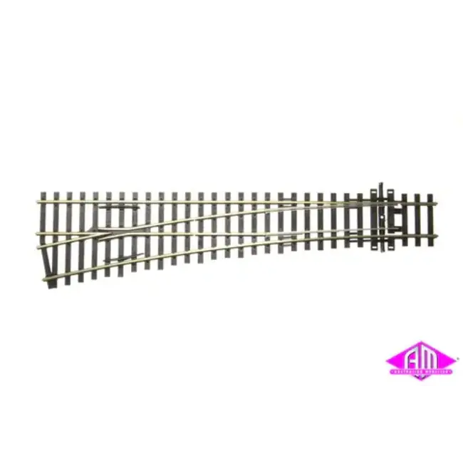 Peco - SL-E96 - Code 100 Electrofrog - Medium Left Hand Point (HO Scale)