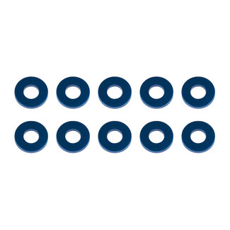 TEAM ASSOCIATED TEAM ASSOCIATED Washers, 7.8x3.5x1.0mm, blue aluminum
