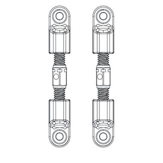 MJX MJX Steering Linkage (2pcs) [16431]