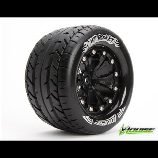 LOUISE WORLD LOUISE MT-Rocket Tyre On Black Rim 1/2 Offset