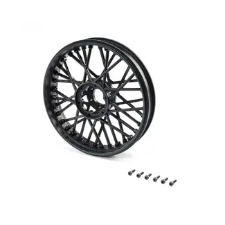LOSI Losi Front Black Wheel Set, ProMoto-MX