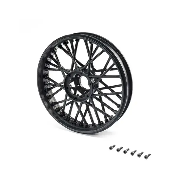 Losi Front Black Wheel Set, ProMoto-MX