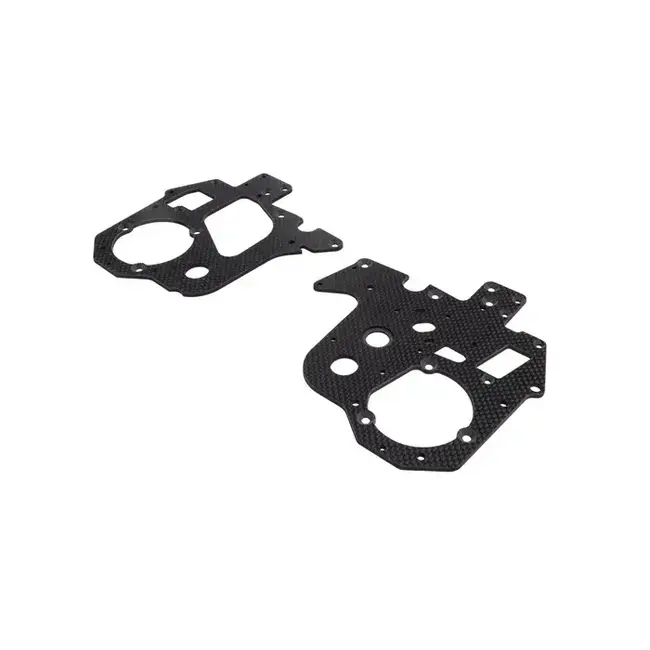 Losi Carbon Chassis Plate Set, ProMoto-MX