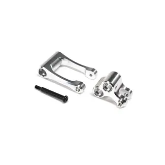 LOSI Losi Aluminium Knuckle and Pull Rod, Silver, ProMoto-MX