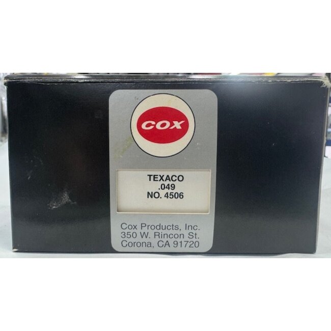 COX ENGINE TEXACO .049 SPECIAL EDITION  VINTAGE