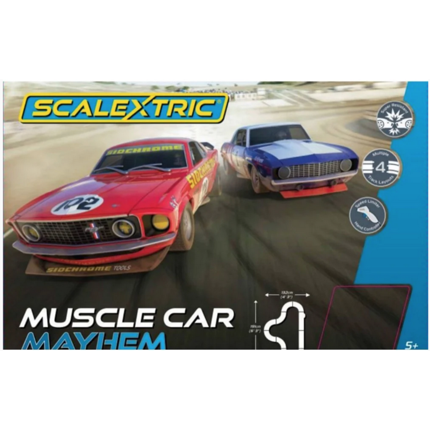 Scalextric hot sale muscle cars