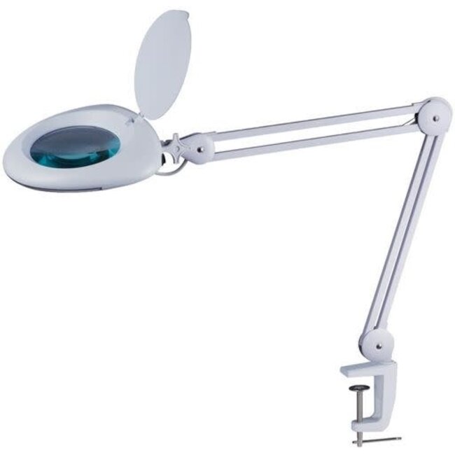 MAGNIFYING LAMP STANDARD LED  240V 5 DIOPTER LENS