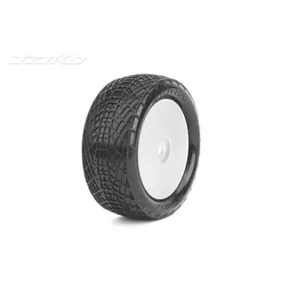 JETKO jETKO Positive 1/10 FRONT 4WD Buggy Mounted Tires MEDIUM SOFT (Pre-Glued)
