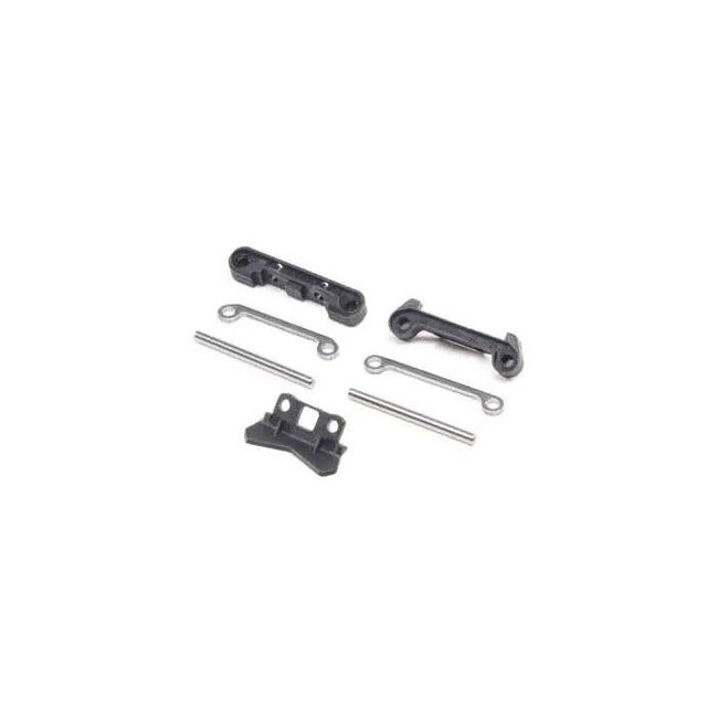 Losi Rear Pivots and Bumper, Mini T 2.0